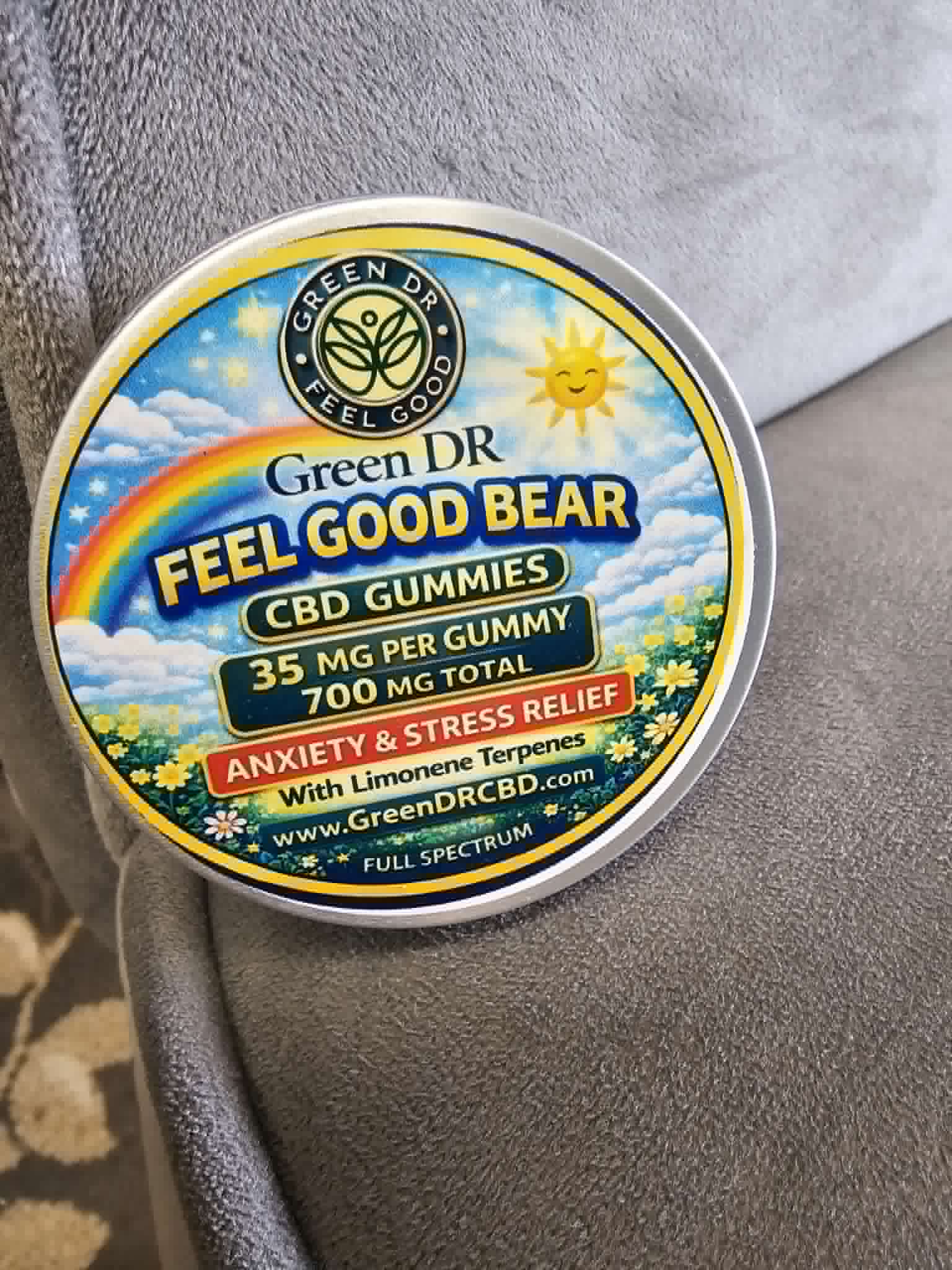 Green Dr Feel Good Bear CBD Gummies