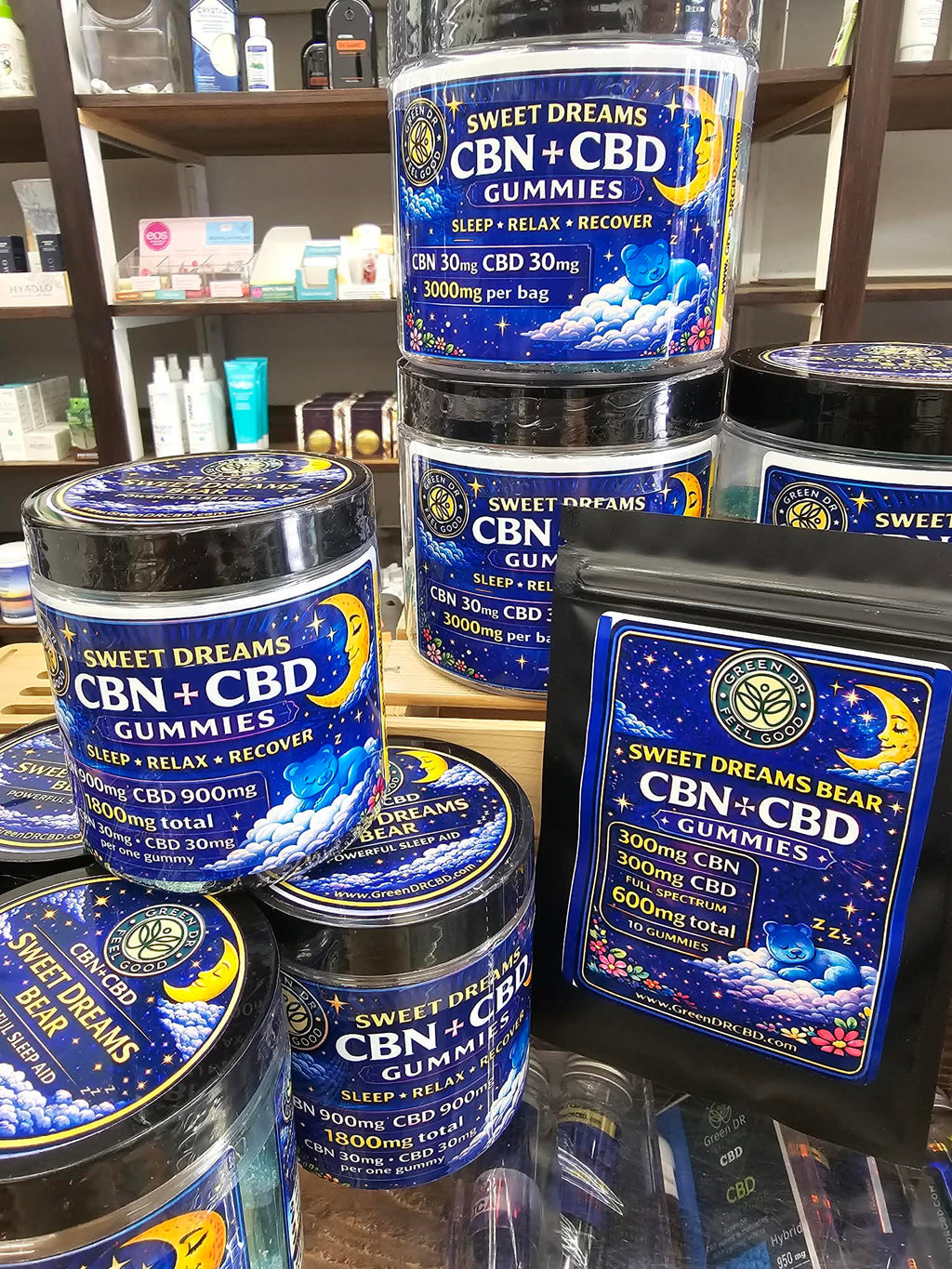 Green Dr Sweet Dreams CBN+CBD Gummies