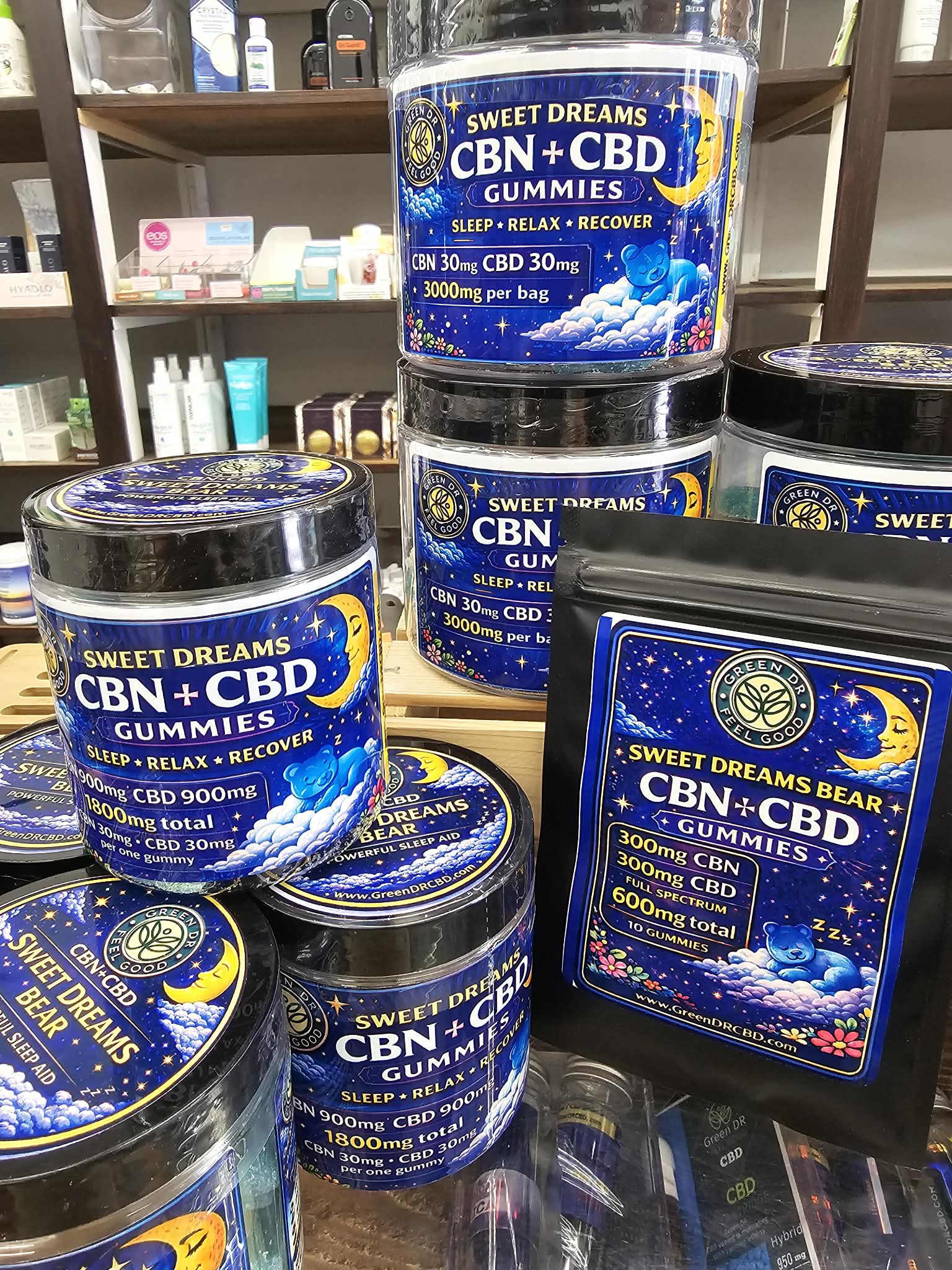 Green Dr Sweet Dreams CBN+CBD Gummies