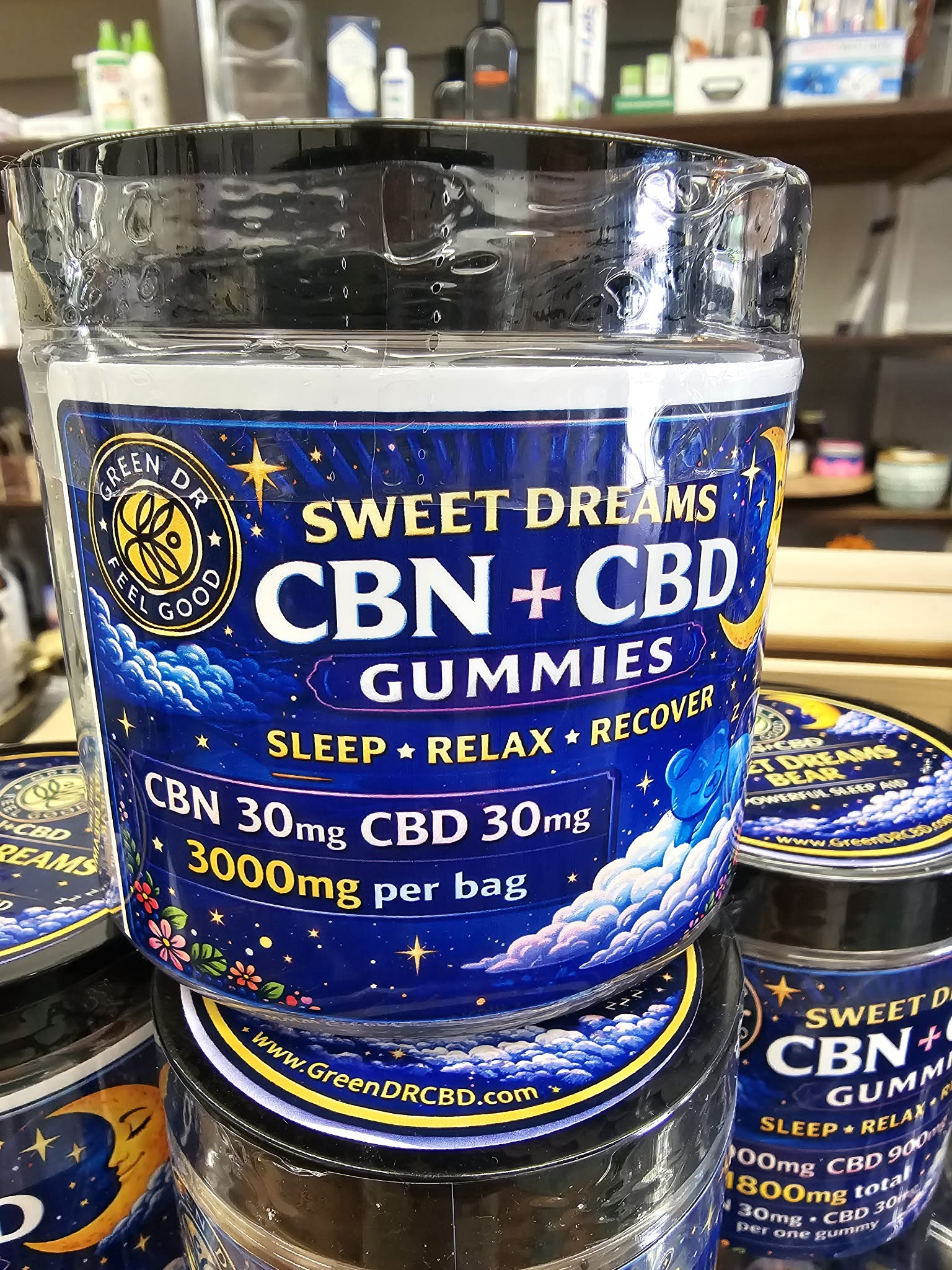 Green Dr Sweet Dreams CBN+CBD Gummies